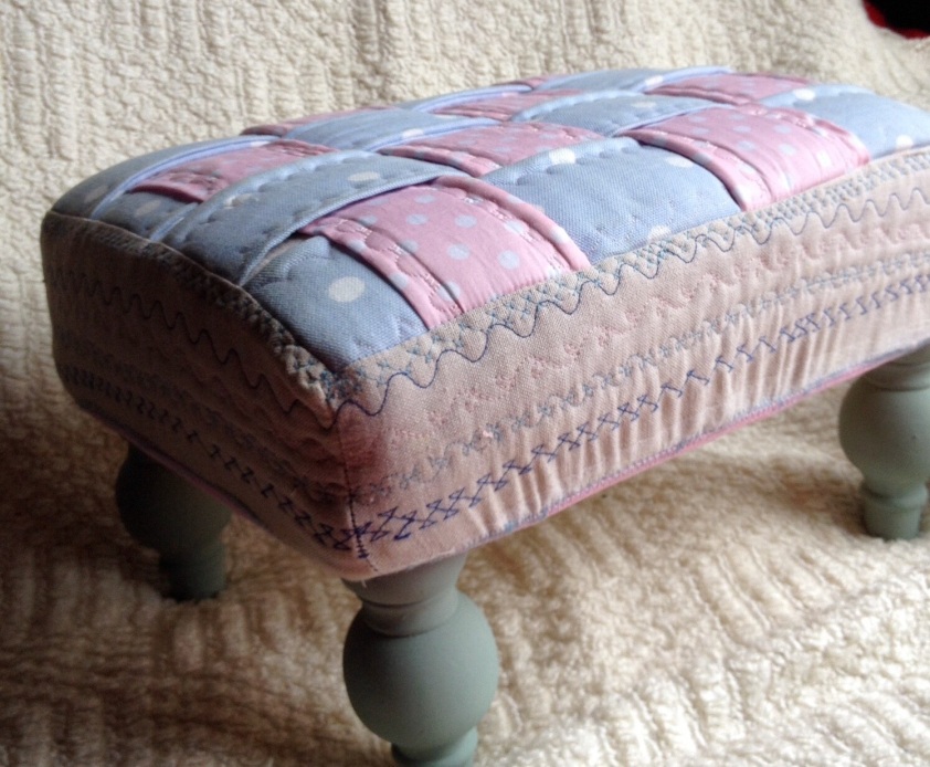 Footstool Makeover 