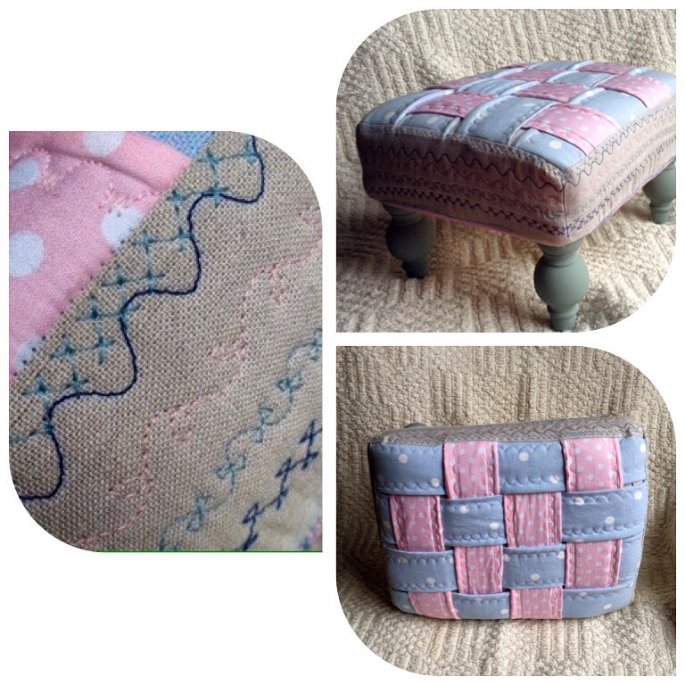 Footstool Makeover